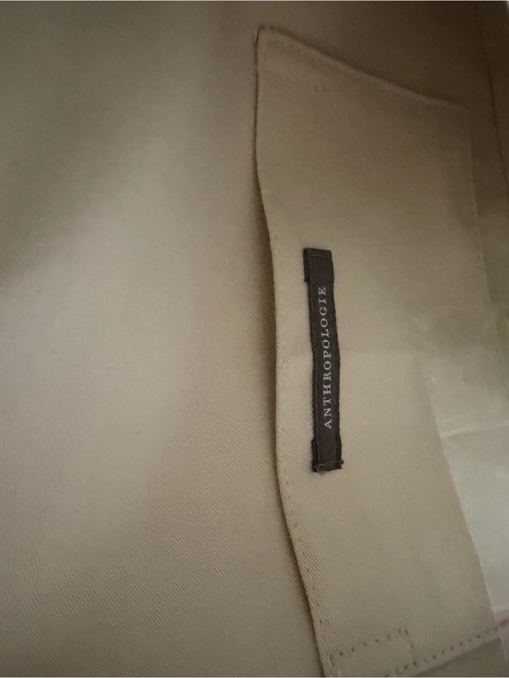 Anthropologie White Beaded Shoulder Bag Fiona NWT - Picture 2 of 2